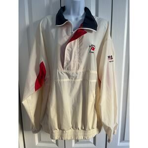 BOAST Vintage 1921 U.S. Open Golf Pullover Windbreaker Jacket M Columbia Crest